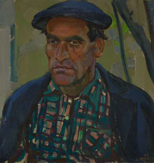 Portrait of the Meskhian Tractor Driver